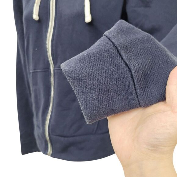 2/$20 George Navy Blue Zipper Up Hoodie Jacket Size: XS - Picture 5 of 13